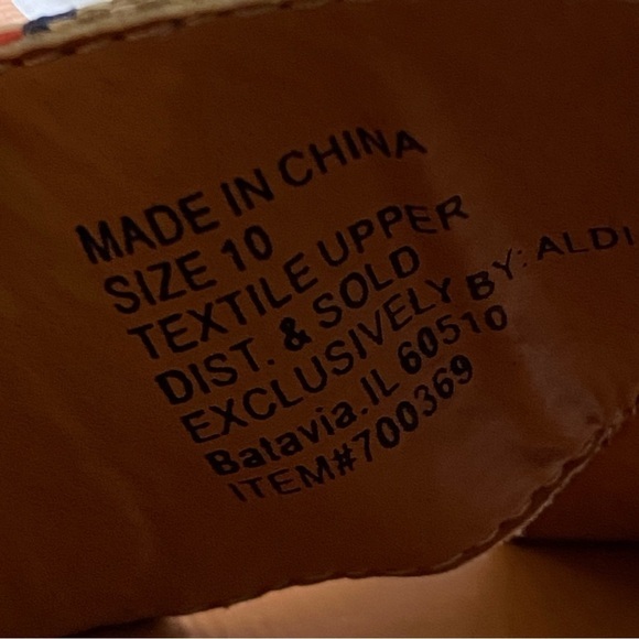 Serra Shoes Women’s Size‎ 10 Open Toe Slip On Flats Sandal - Picture 7 of 7